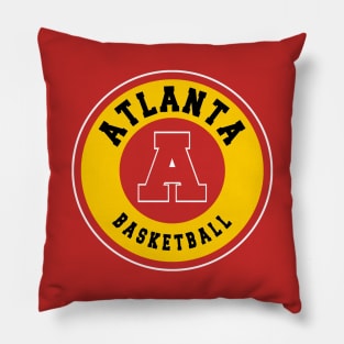 Atlanta basketball Pillow