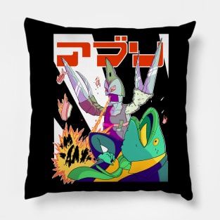 Burning Sushi Chef Kaiju Pillow