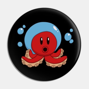 Octopus Bubbles Pin