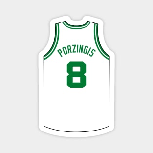 Kristaps Porzingis Boston Jersey Qiangy Magnet