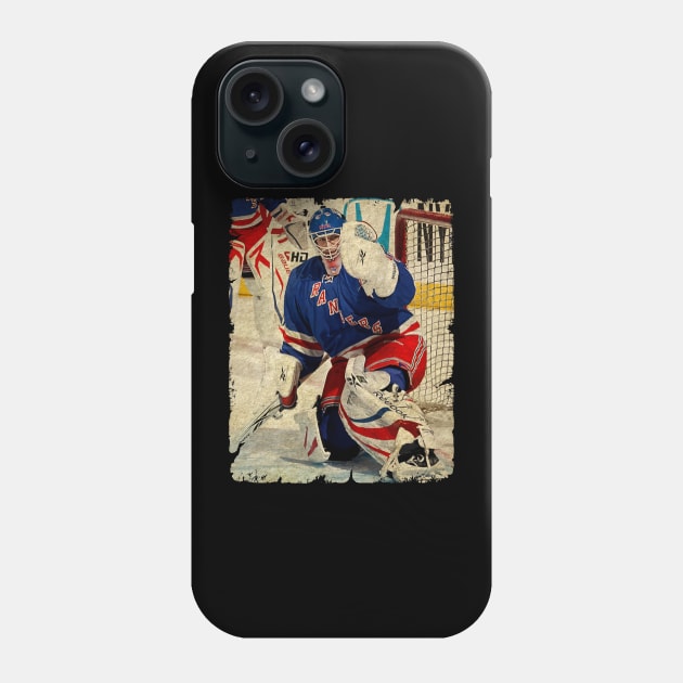 Alex Auld - New York Rangers, 2009 Phone Case by Momogi Project