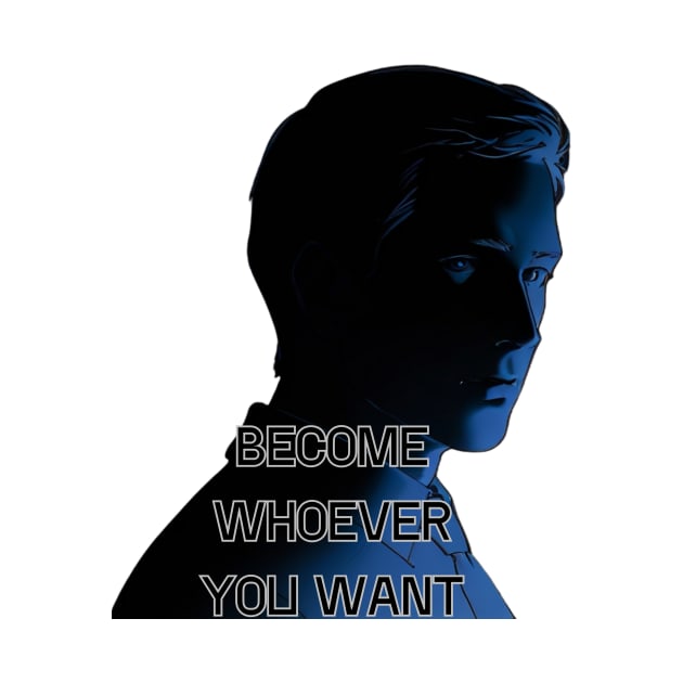 become whoever you want-Positive Affirmations, any thing is possible, self-improvement, by benzshope