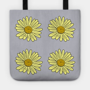 Yellow Daisy Doodle Pack Tote