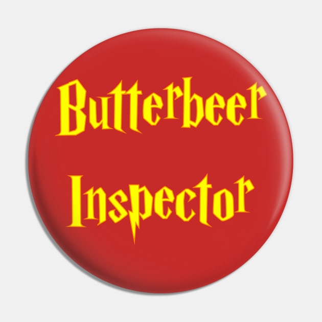 ButterBeer Inspector Pin by Water Boy