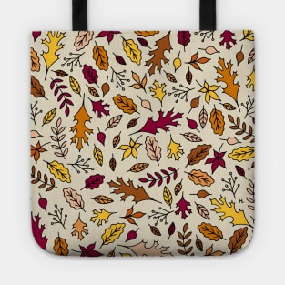 Autumn Leaves || Fall Leaves || Maple Leaves || Oak Leaves Tote