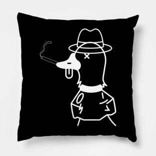 to all my haters funny duck Pillow