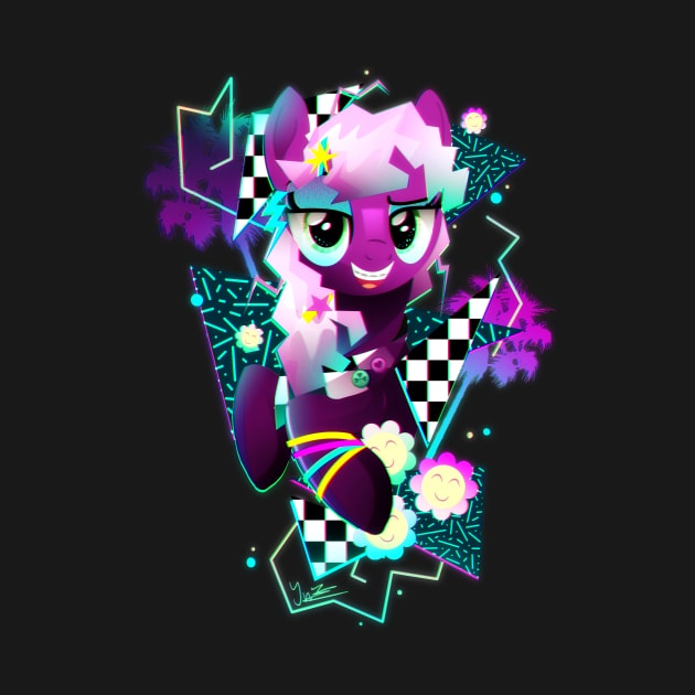 Synthwave Cheerilee by Ilona's Store
