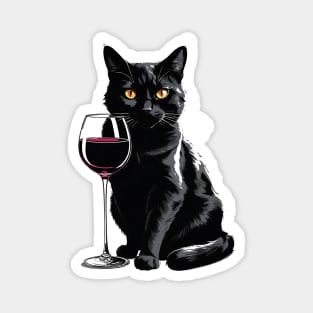 Classy Kitty Magnet