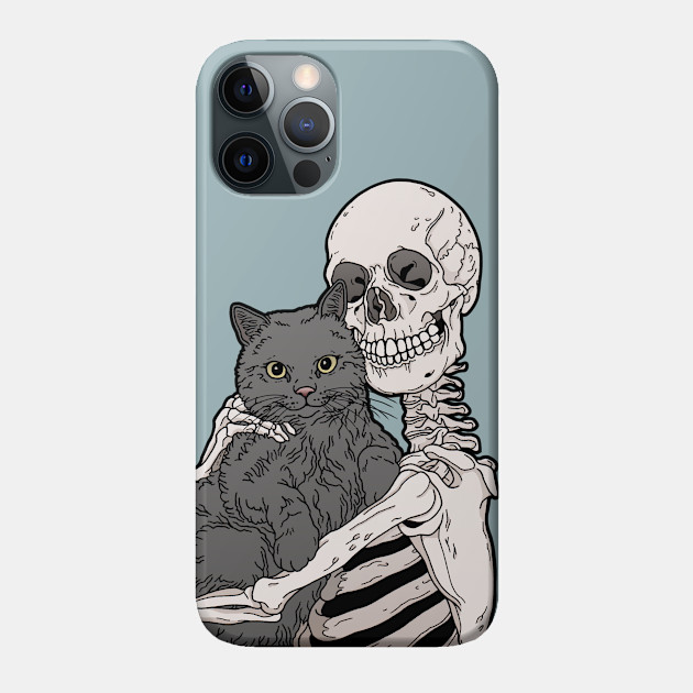 Best Friends - Skeleton - Phone Case