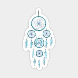 Blue Dreamcatcher Magnet