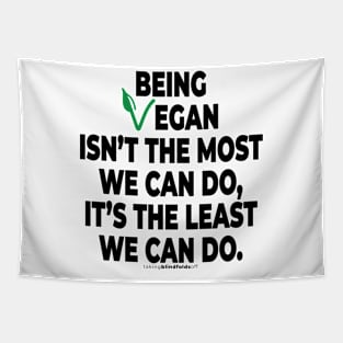 Vegan Activist Graphics #takingblindfoldsoff 9 v2 Tapestry