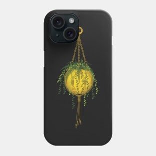 Macrame plant hanger Phone Case