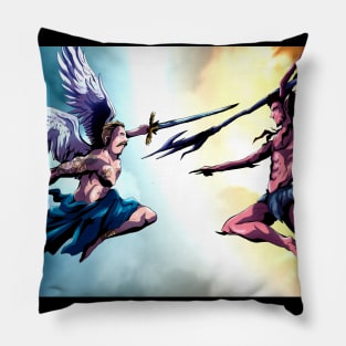 Angel Dandy versus Devil Dandy Pillow