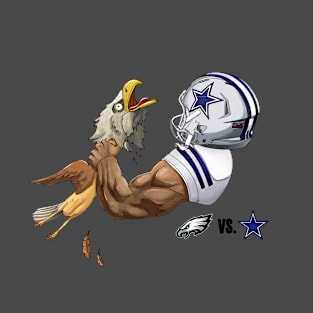 Cowboys vs Eagles T-Shirt