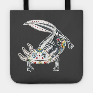 Day of the Dead Axolotl Tote