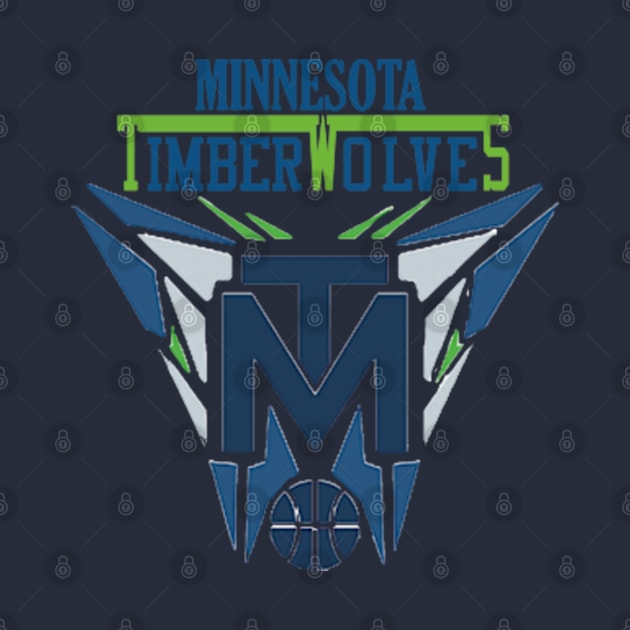 timberwolves by soft and timeless