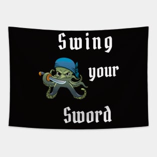 Swing Your Sword Tapestry