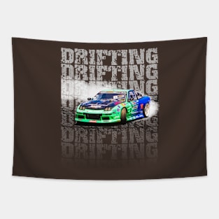 Drifting Drift Car Design Tapestry