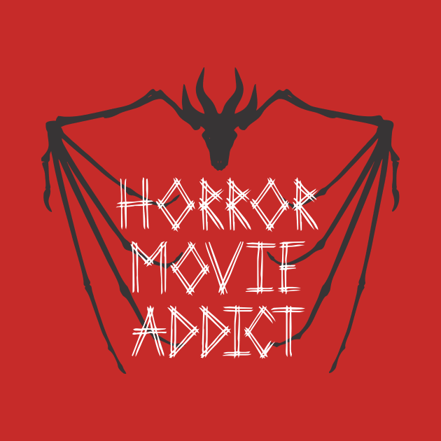 Horror movie addict by CreativeIkbar Prints