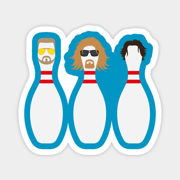 Walter, The Dude & Donny Magnet by viktorhertz