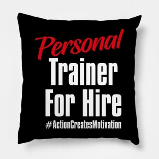 National Personal Trainer Day – January Pillow