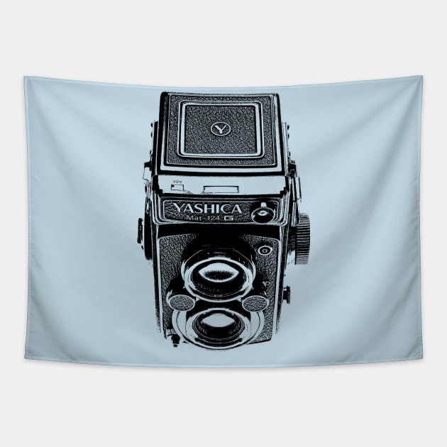 Yashica Mat - 124 G Tapestry by TrocaBoo