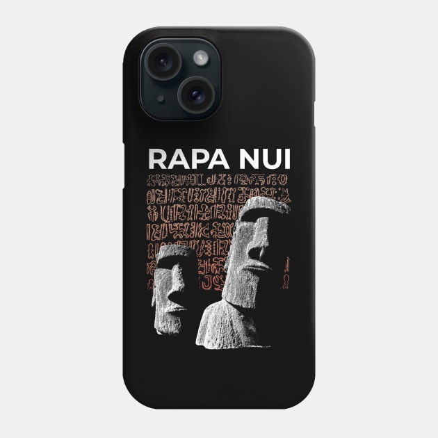 Rapa Nui Easter Island Moai Phone Case by Benny Bearproof