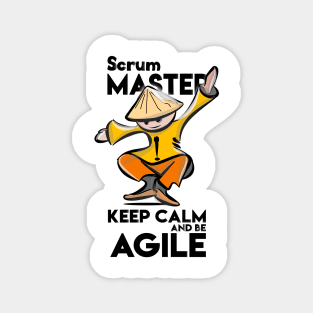 Scrum Master in Action Magnet