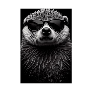 Otterly Adorable: An Otter in Sunglasses T-Shirt