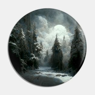 Frozen Forest Pin