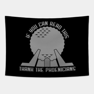 Thank the Phoenicians Tapestry