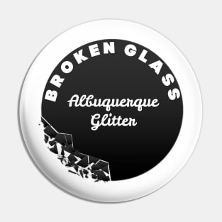 Albuquerque Glitter Pin