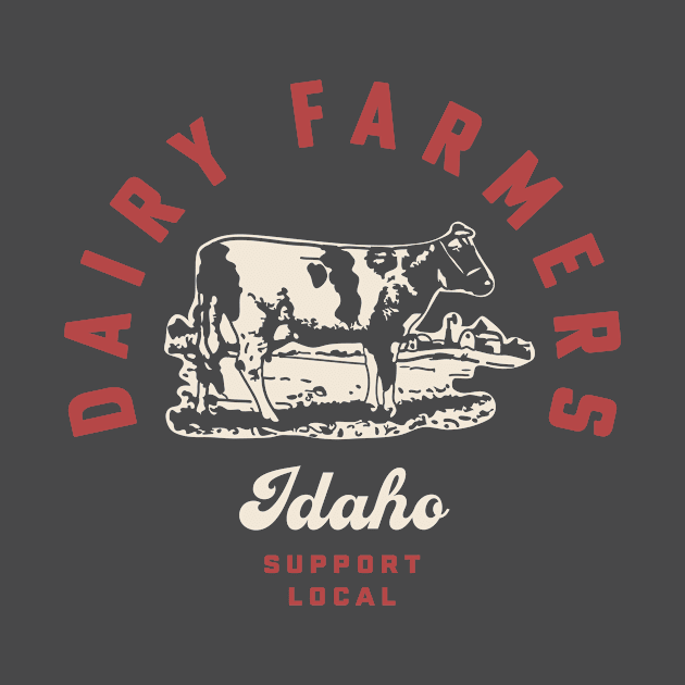 Idaho Dairy Farmers Milk Cows Dairy Farms by PodDesignShop