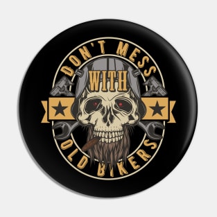 Old Bikers Pin