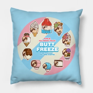 Ice Cream Truck Pillow