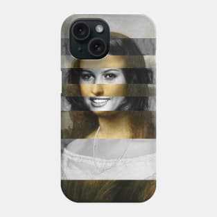 Mona Lisa by Leonardo da Vinci and Claudia Cardinale Phone Case