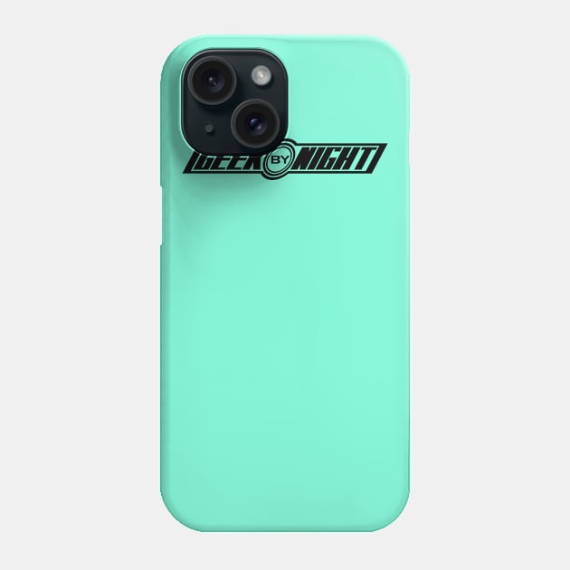 Geek By Night Logo - Basic Phone Case by Dueling Genre