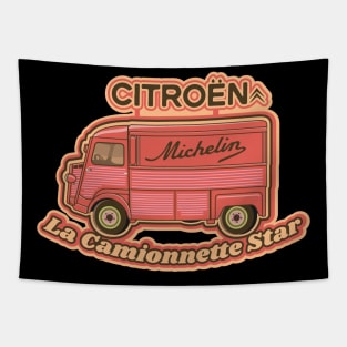 Citroen H Van, Type H, H-Type or HY Illustration Tapestry