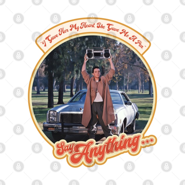 Say Anything... Retro John Cusack Tribute by darklordpug