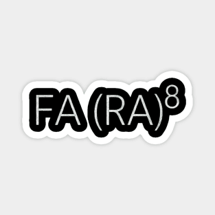 Fa (Ra)8 Math Humor - FA (RA) 8 Story Asian Singing LA Math Teacher Magnet