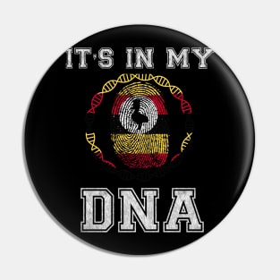 Uganda  It's In My DNA - Gift for Ugandan From Uganda Pin