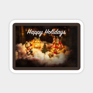 Happy Holidays Magnet