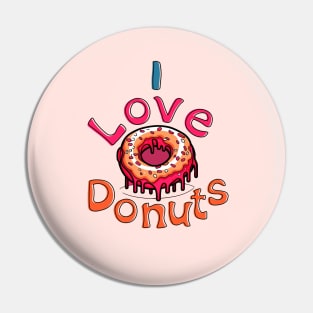 I love donuts for donut lovers Pin