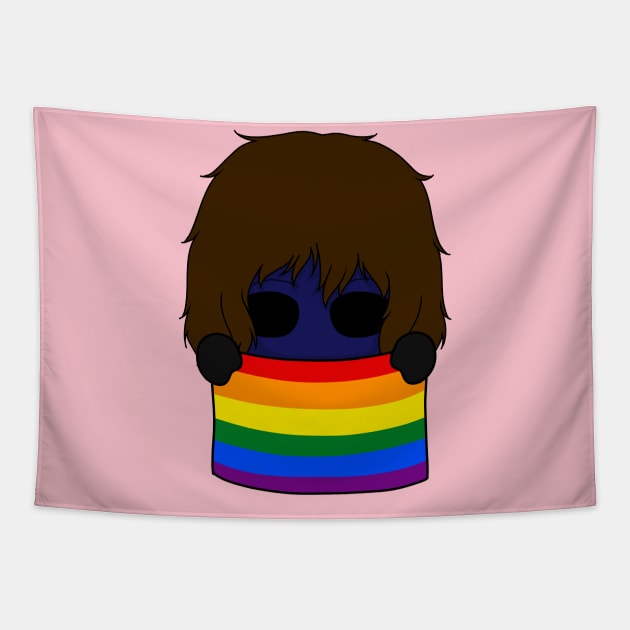 creepypasta pride chibi eyeless jack Tapestry by LillyTheChibi