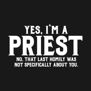 Funny Catholic Priest T-Shirt