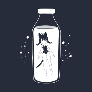 Bottle Girl (White ver.) T-Shirt