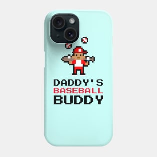 Daddy's Baseball Buddy | Cute Baseball Kid Phone Case