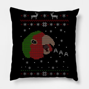 lovebird ugly christmas #1 Pillow