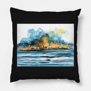 Urban fever Pillow