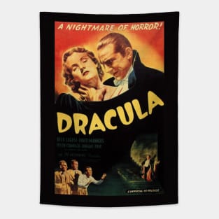 Classic Horror Movie Poster - Dracula Tapestry